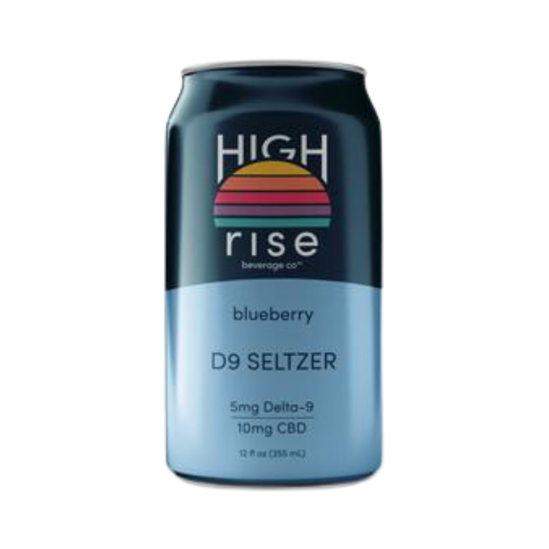 High Rise - Blueberry Delta-9 Seltzer-image