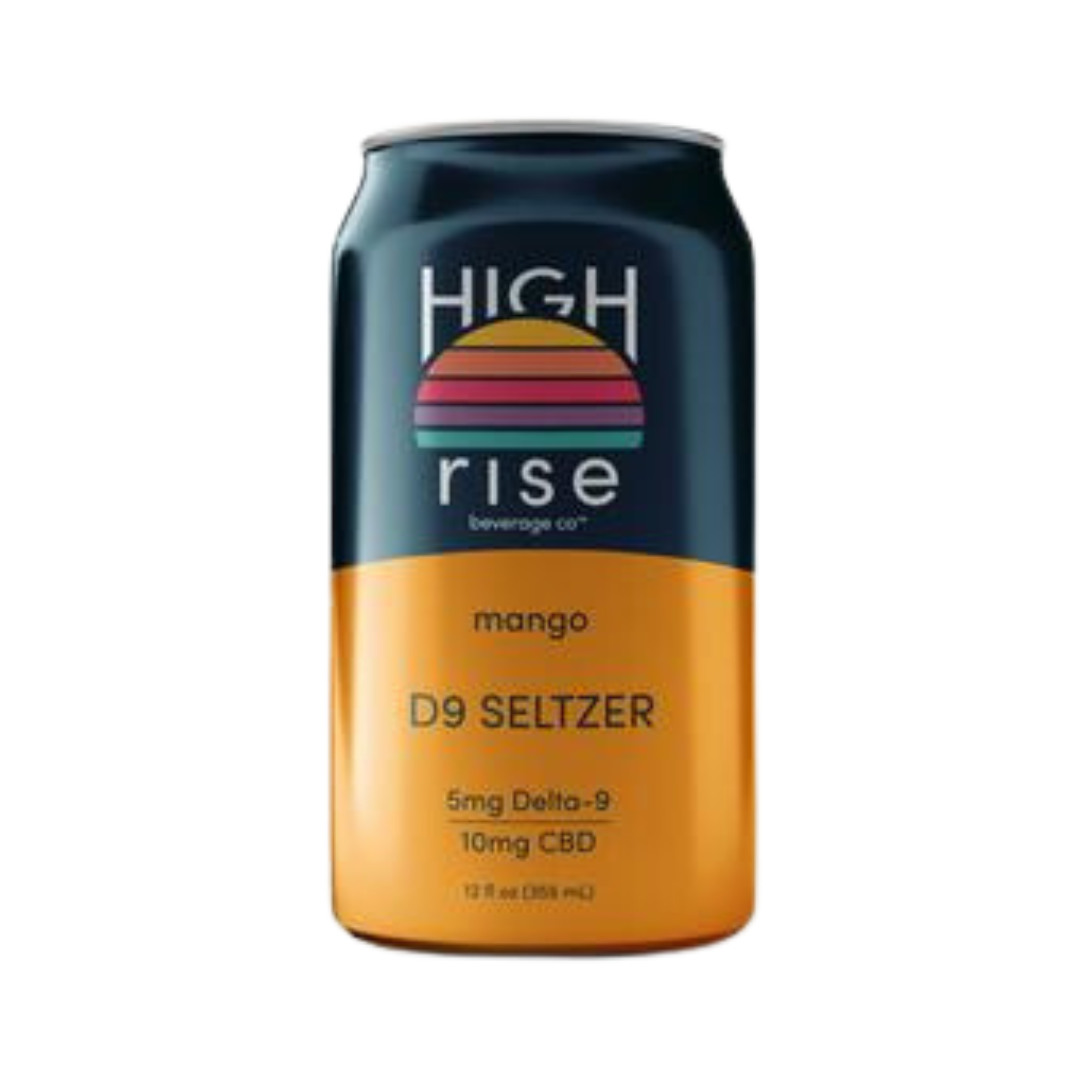 High Rise - Mango Delta-9 Seltzer-image